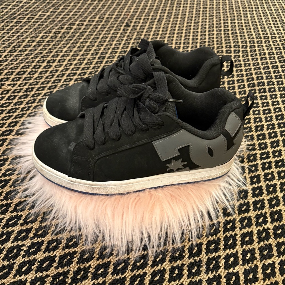 DC Black and Gray Men's Shoes